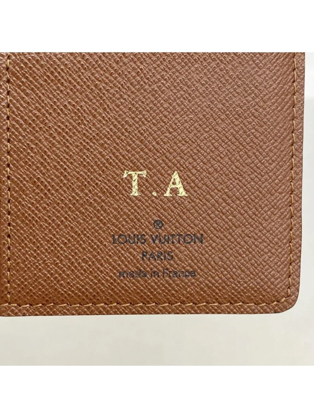 Louis Vuitton Wallet Monogram Portefeuille Brazza Brown